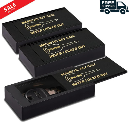3x Hide A Key Magnetic Key Holder Key Box Car A Key Master Lock Key Holder HIDE