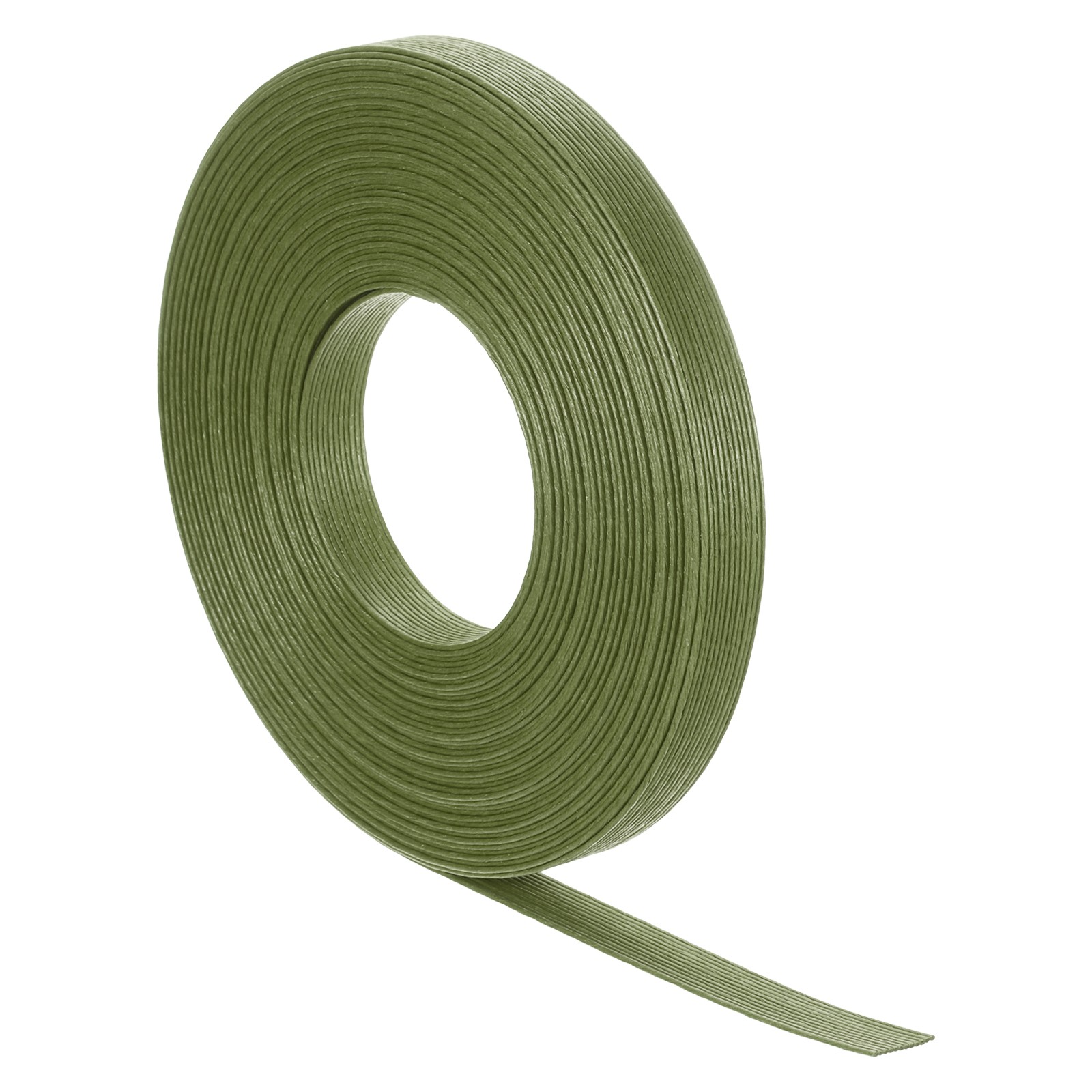 16.4 Yards x 0.6" Paper Rattan Weaving Cane, Weave Supplies, Grass Green