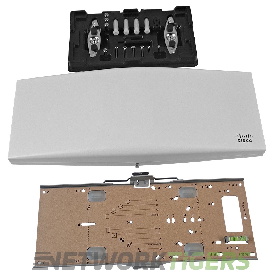Cisco Meraki MR44-HW Quad-Radio 4x4:4 802.11ax (WiFi 6) Unclaimed WAP w/mounts