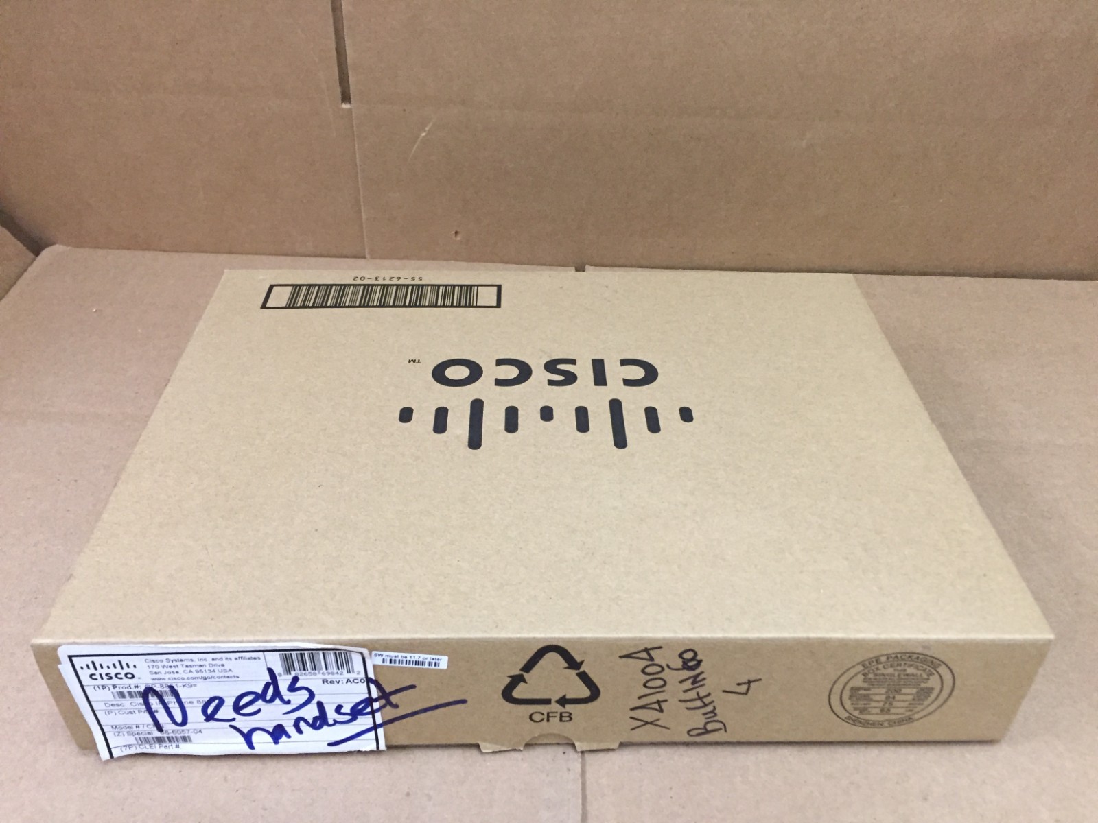 NEW Open Box Cisco IP Phone 8851 CP-8851-K9 - No Handset