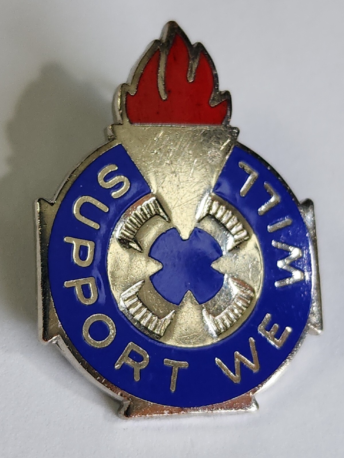 Support We Will Insignia Pin US Army 85th Infantry
