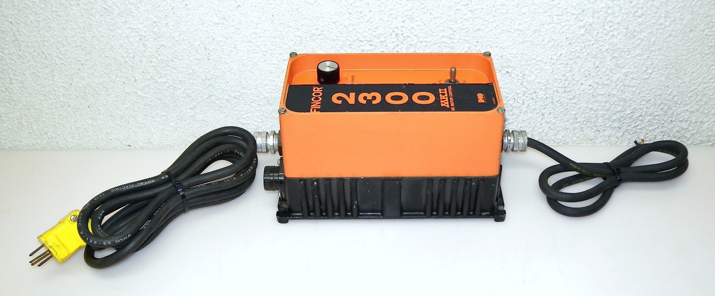 FINCOR 2300 MKII SINGLE PHASE ADJUSTABLE SPEED DC MOTOR CONTROLLER