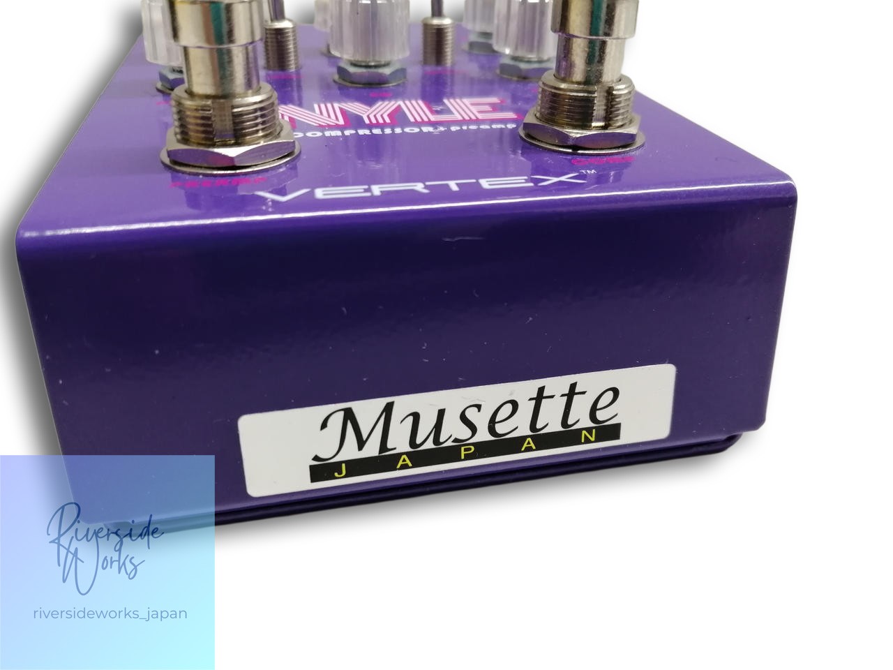 VERTEX Nyle Compressor + Preamp Effect Pedal for Guitar JP