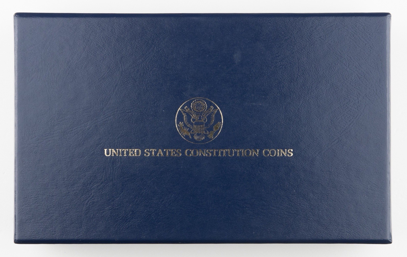US Mint 1987 United States Constitution Coin Set Box ONLY EMPTY NO COINS - 1378b