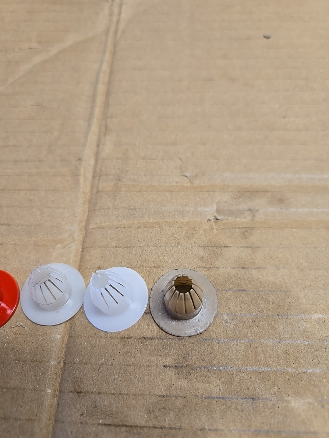 (5) Hornady Wad Guide Spring Fingers Plastic For 410 Ga Used (5 Total)