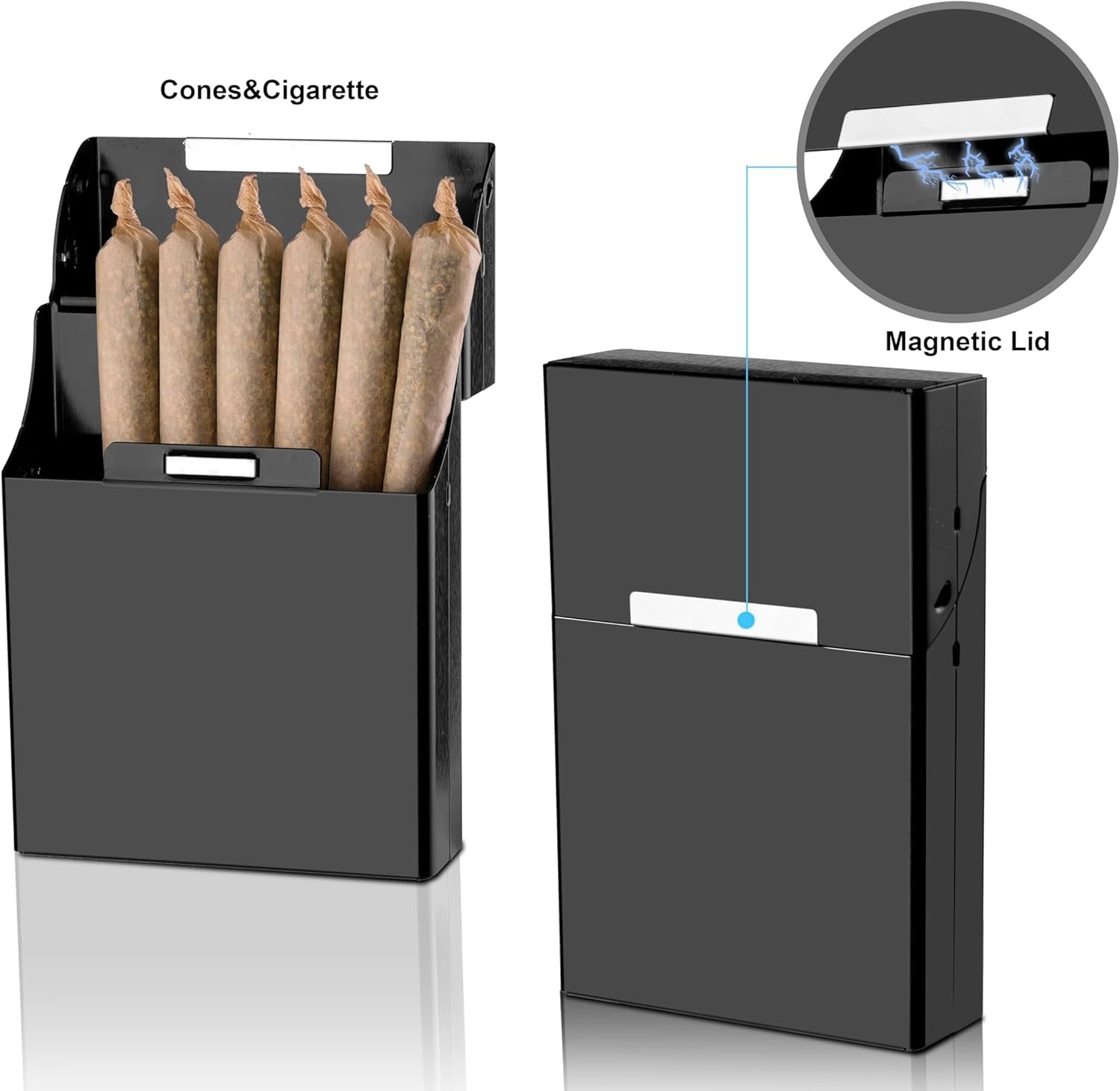 Mess-Free Pre Roll Machines: Electric Grinder & Aluminum Case for Easy Rolling