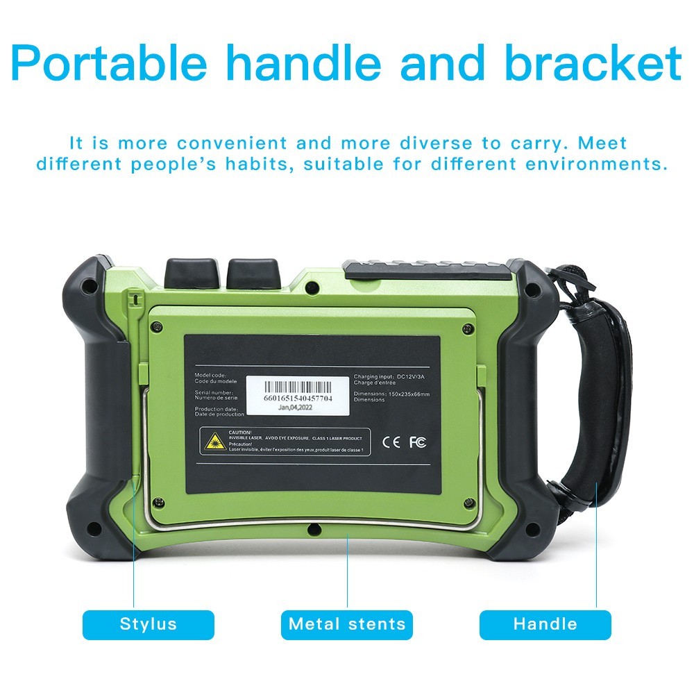 OrienTek 5.7 ' Touch Screen OTDR SM/MM/PON/MS Wavelengths Support Multi Language