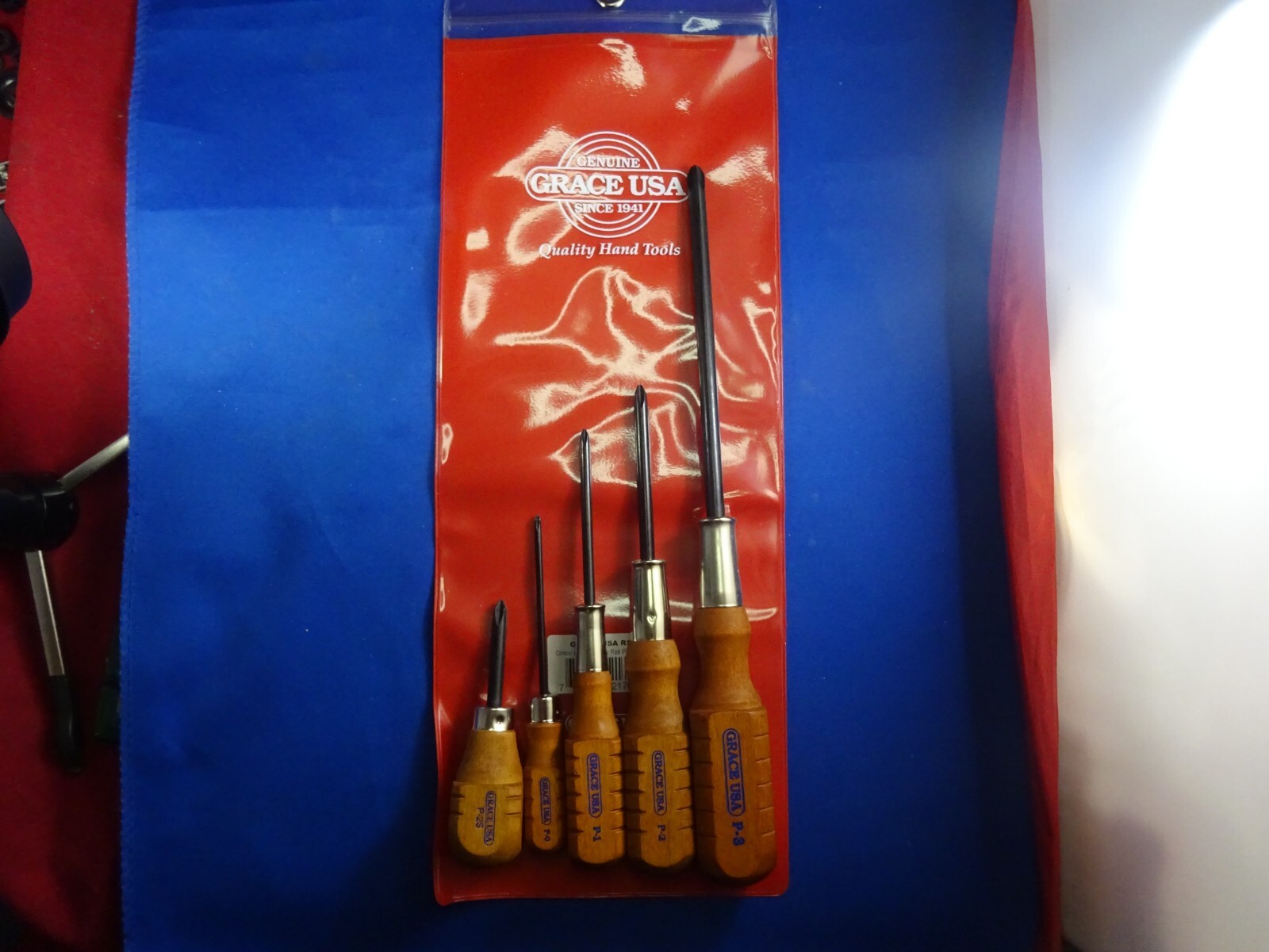 Grace USA - 5 pc Phillips Screwdriver Set SD-P5 Gunsmithing  Screwdrivers