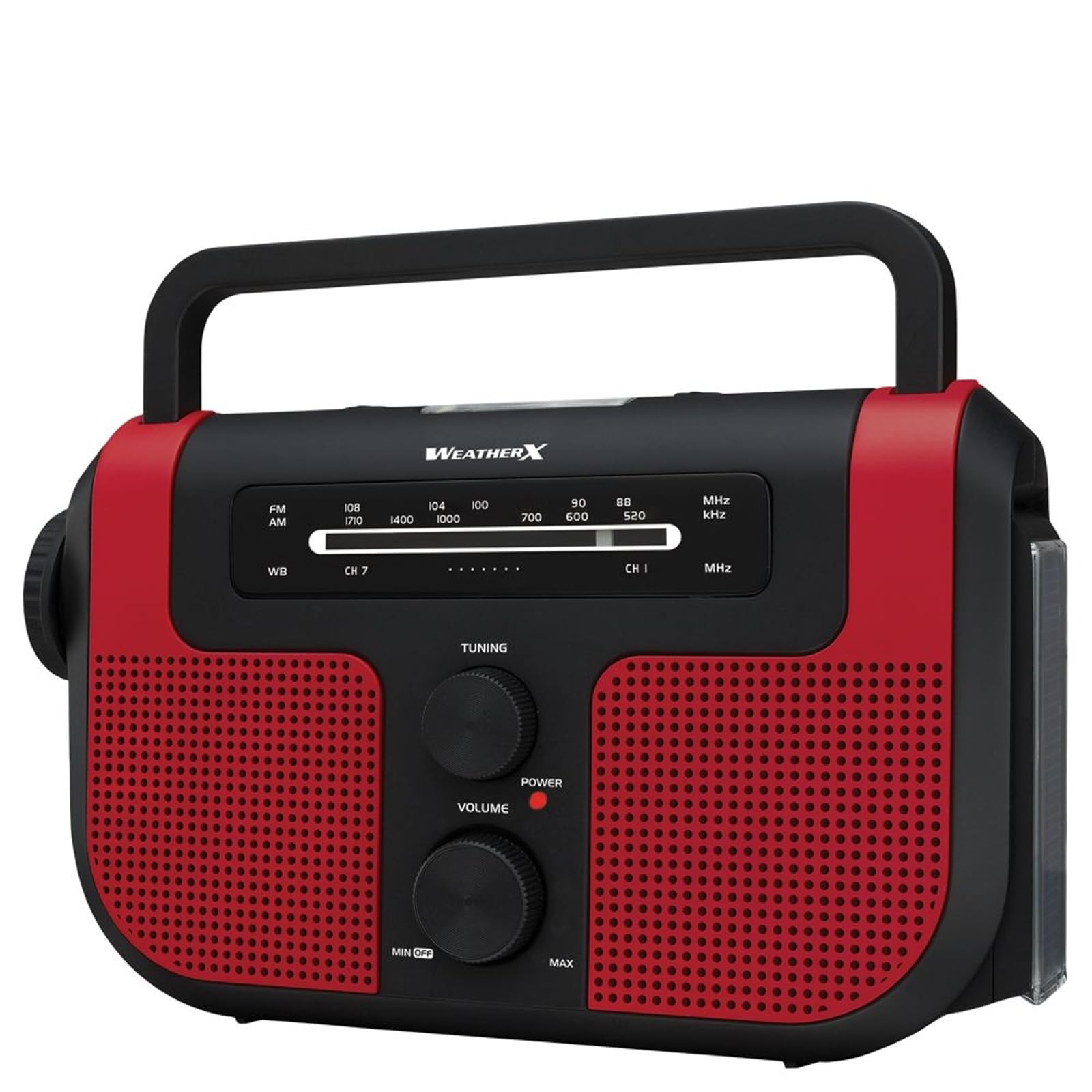WeatherX Weatherband AM/FM Radio, Flashlight, Lantern, Phone Charger, WR383R