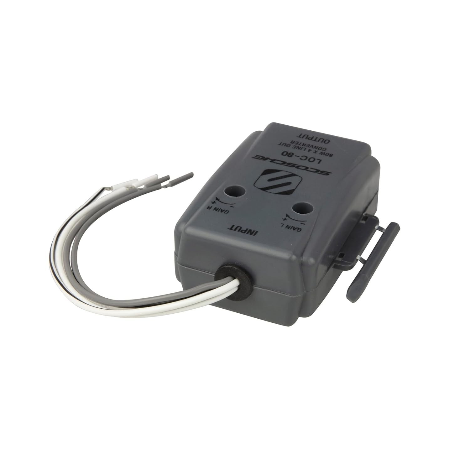 2 Channel RCA Converter - Ideal Line Level Converter for Car Amplifiers