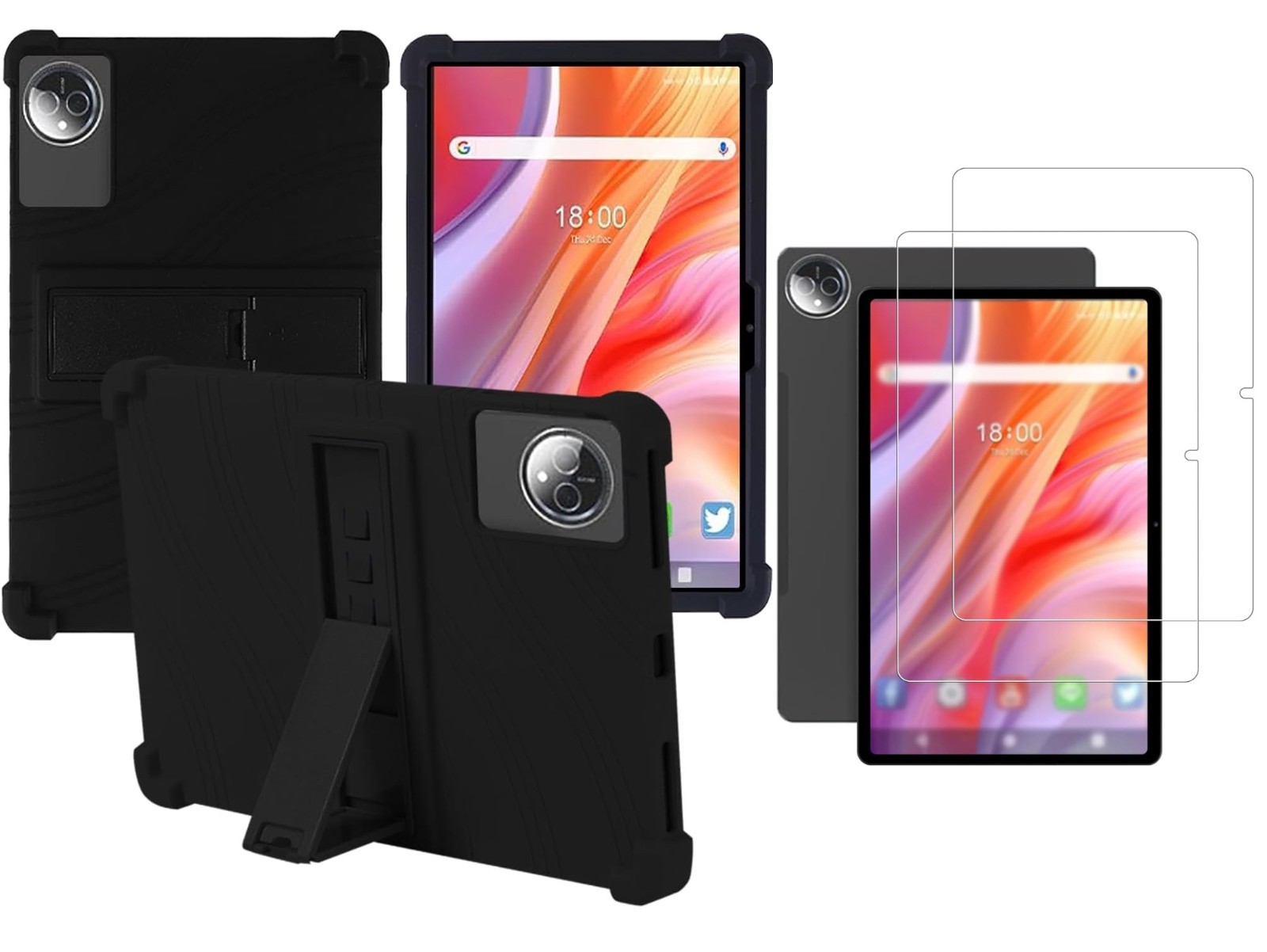 Case For 2025 FEONAL 11 inch Android 15 Tablet 11" Cover/Glass Screen Protector