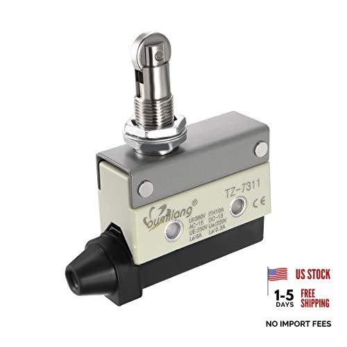 TZ-7311 SPDT 1NO+1NC Panel Mount Roller Plunger Type Momentary Micro Limit