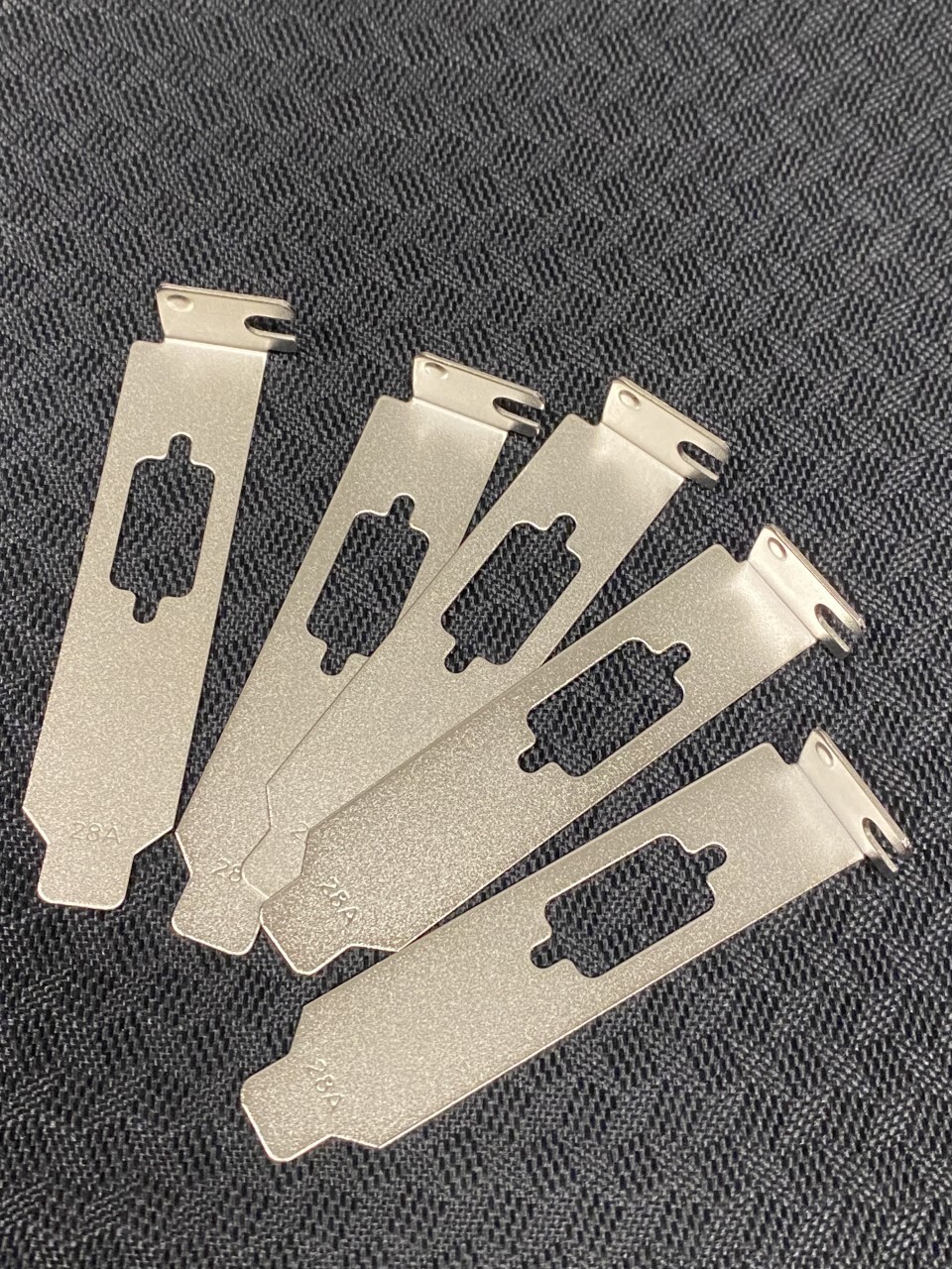 (Lot of 5) VGA or Serial Port Low Profile HD15/DB9 Half Height Bracket