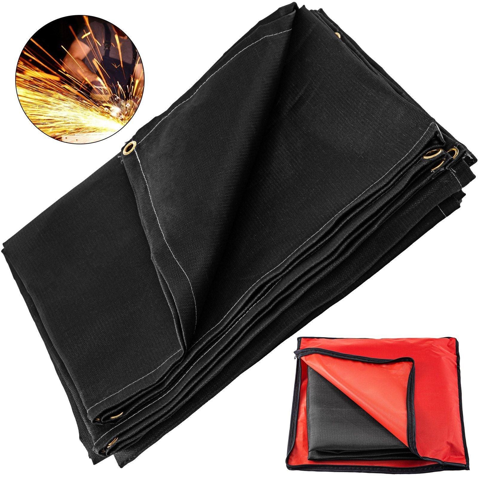Welding Blanket, 10 x 10 Foot Fiberglass Blanket, Up To 550 Celsius Heat-Resista