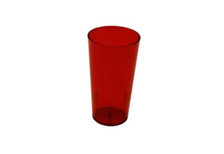 32 oz Red Plastic Tumbler (Set of 4)