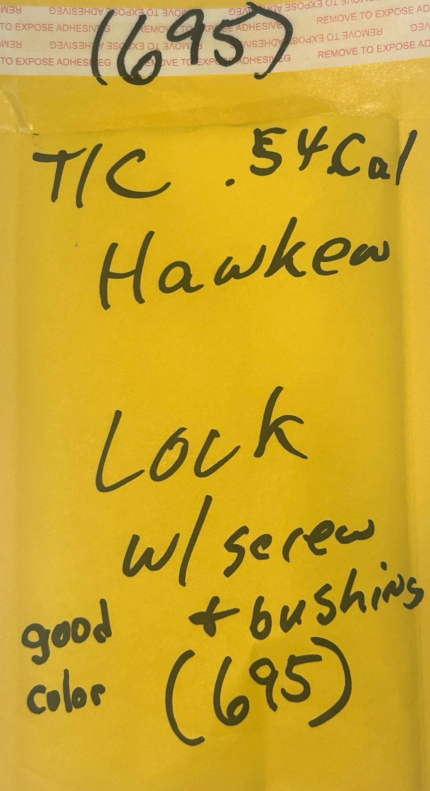 T/C Thompson Center Hawken Lock Assembly W/ Screw & Bushing