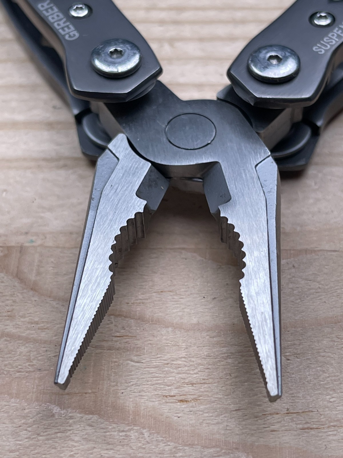 Gerber Suspension Gray Multi-Tool Plier Knife Scissors with Nylon Sheath