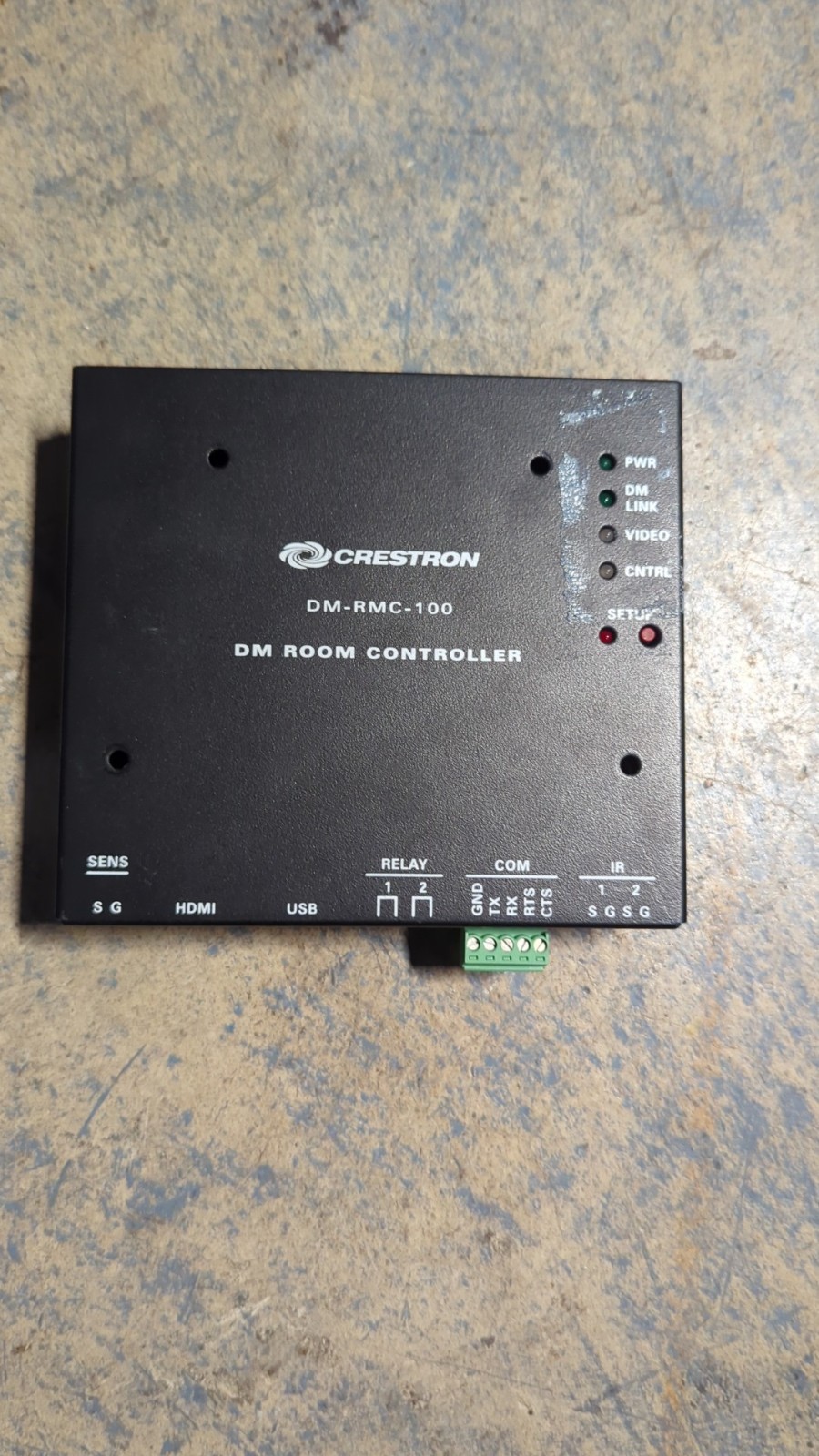 DM-RMC-100 Crestron Digital Media Fiber Receiver & Room Controller