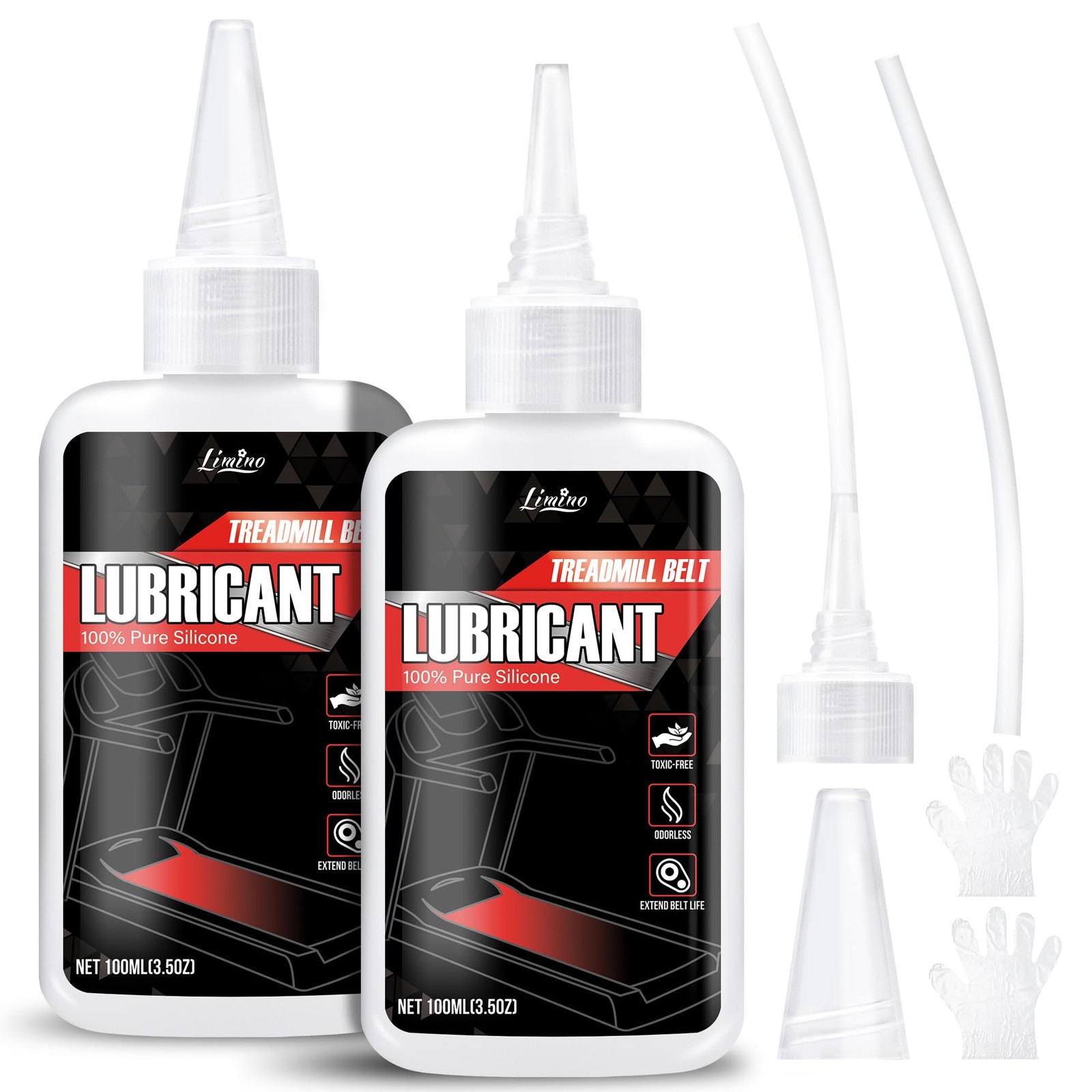 Treadmill Lubricant for Belt - 100% Pure Silicone Oil, Fitness...