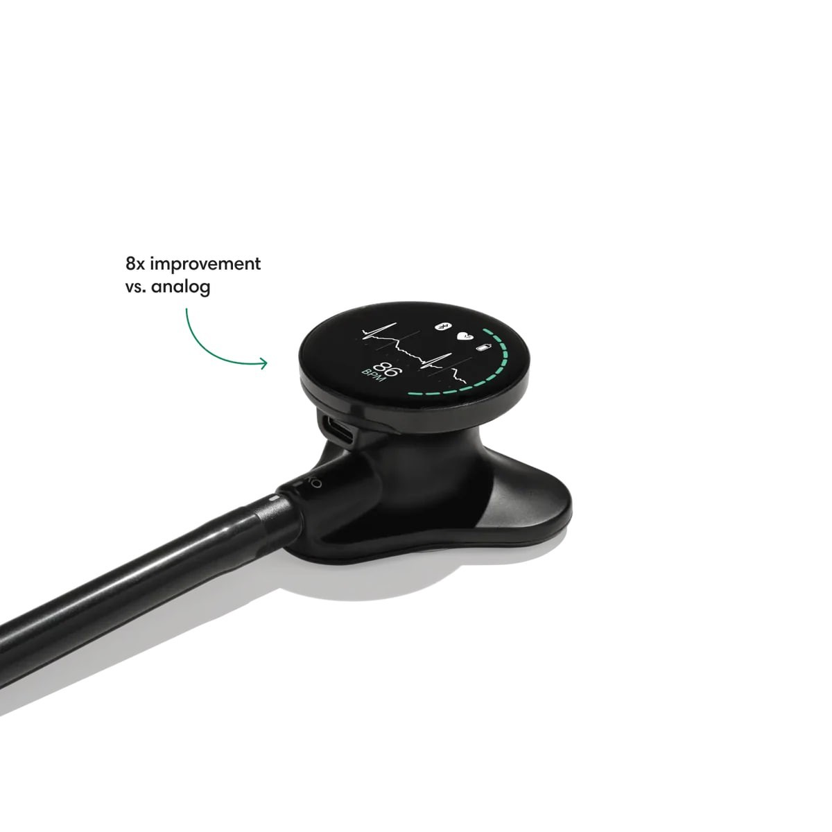 Eko CORE 500 Digital Stethoscope - Matte Black New