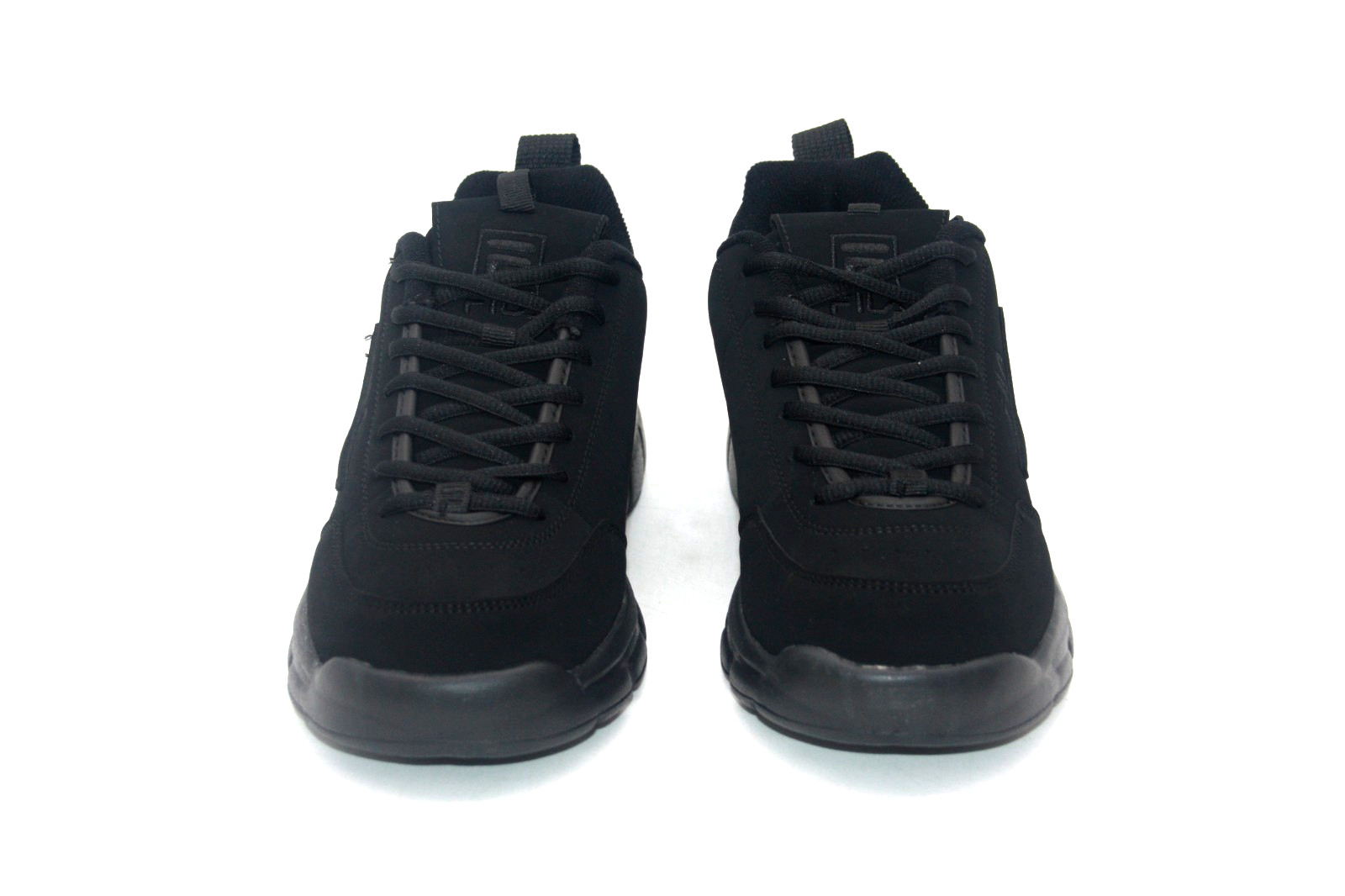 FILA DISRUPTOR SE 1SX60023-001 TRIPLE BLACK ATHLETIC MEN CASUAL SHOES SNEAKER