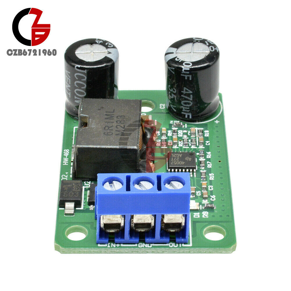 Replace LM2596 DC Step Down Buck Converter Power Module 24V 12V 9V to 5V 5A 3A