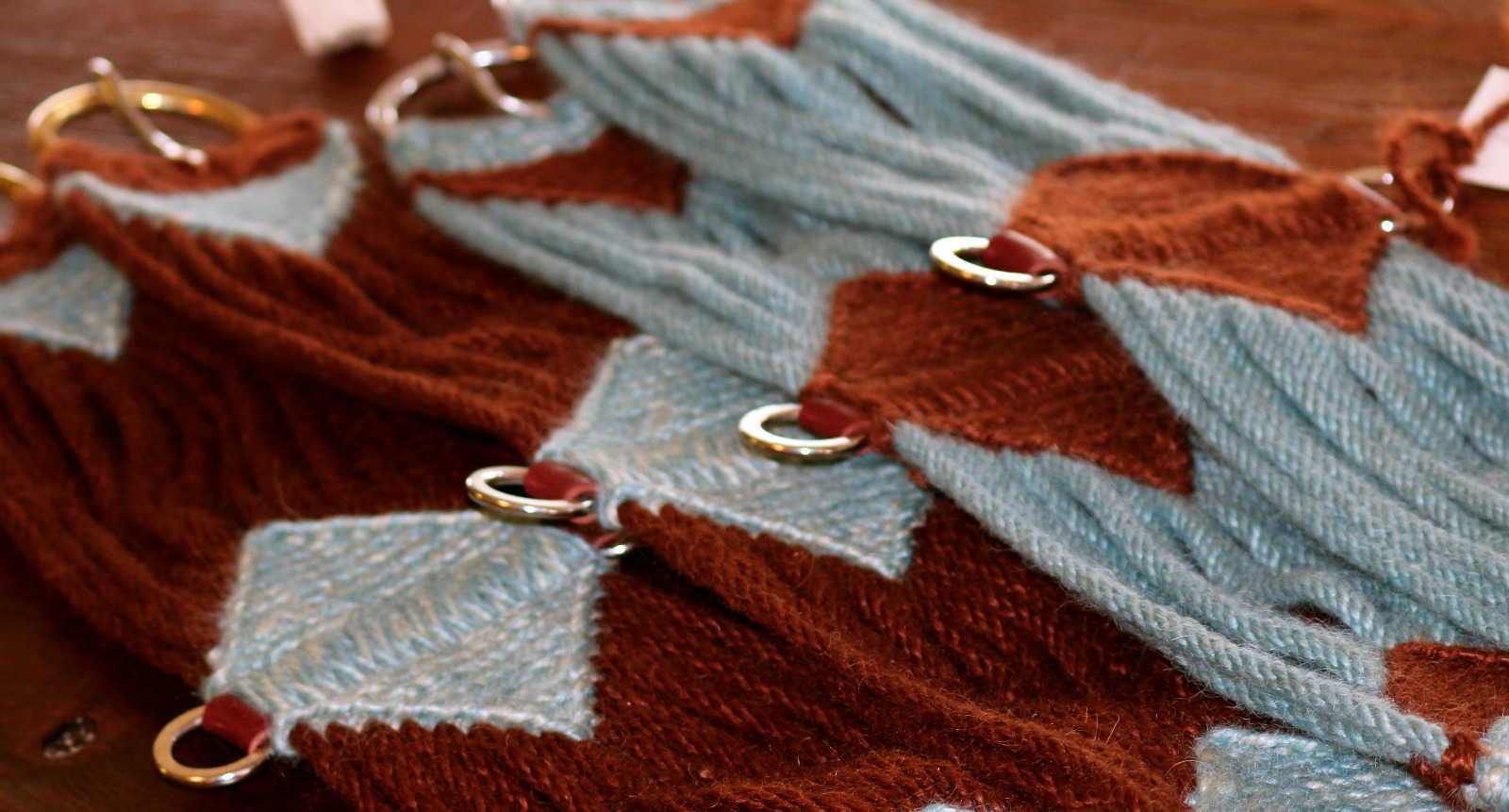 CINCH ~ GIRTH ~CUSTOM ~ Handmade 100% Mohair