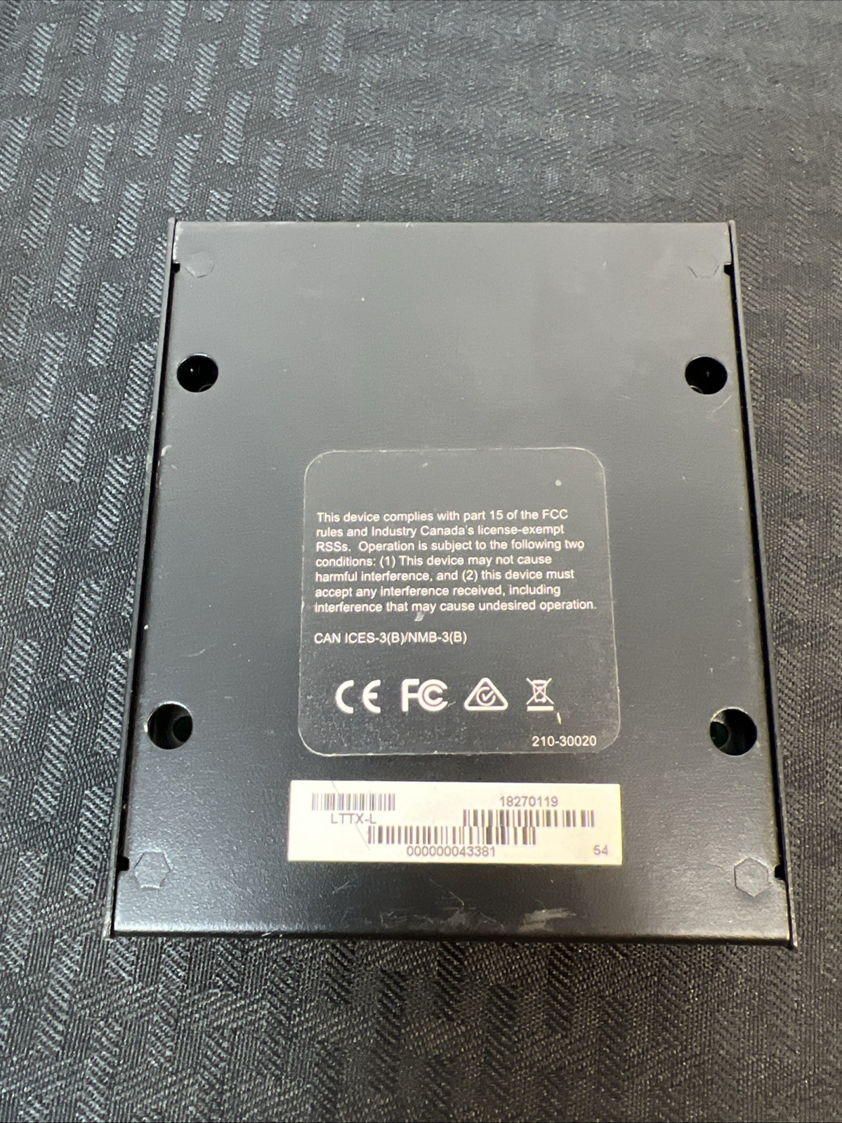 Control4/ Leaf LTTX HDBaseT Transmitter, AS IS - UNTESTED - READ