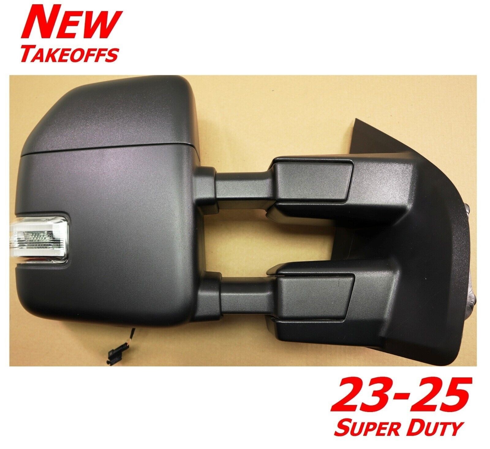 23-26 SUPER DUTY Towing Mirror PC3B17682CC Passenger Door Heated Glass XL XLT OE