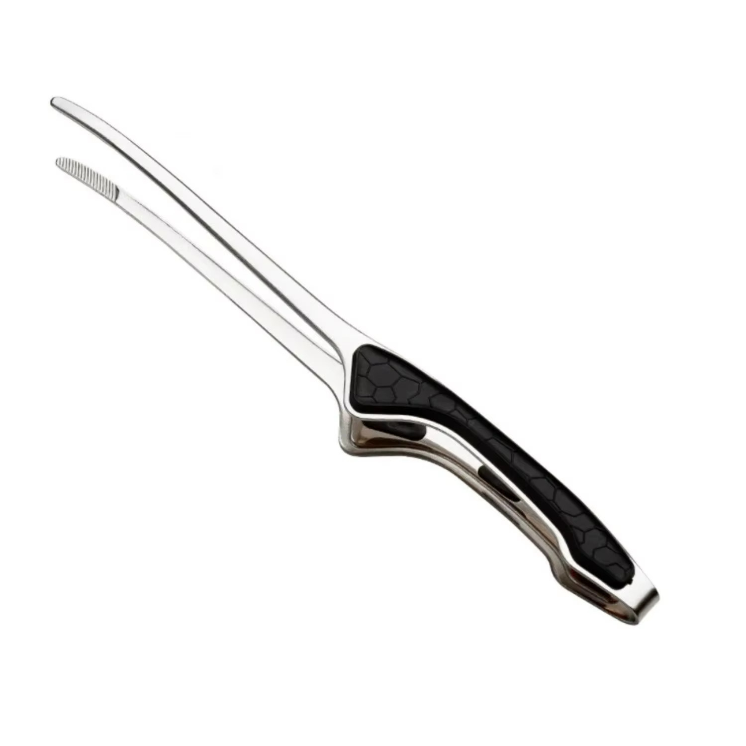 Non-Stick Stainless Steel Barbecue Tongs Anti-Scald Anti-Slip Steak Tongs Non-Sl
