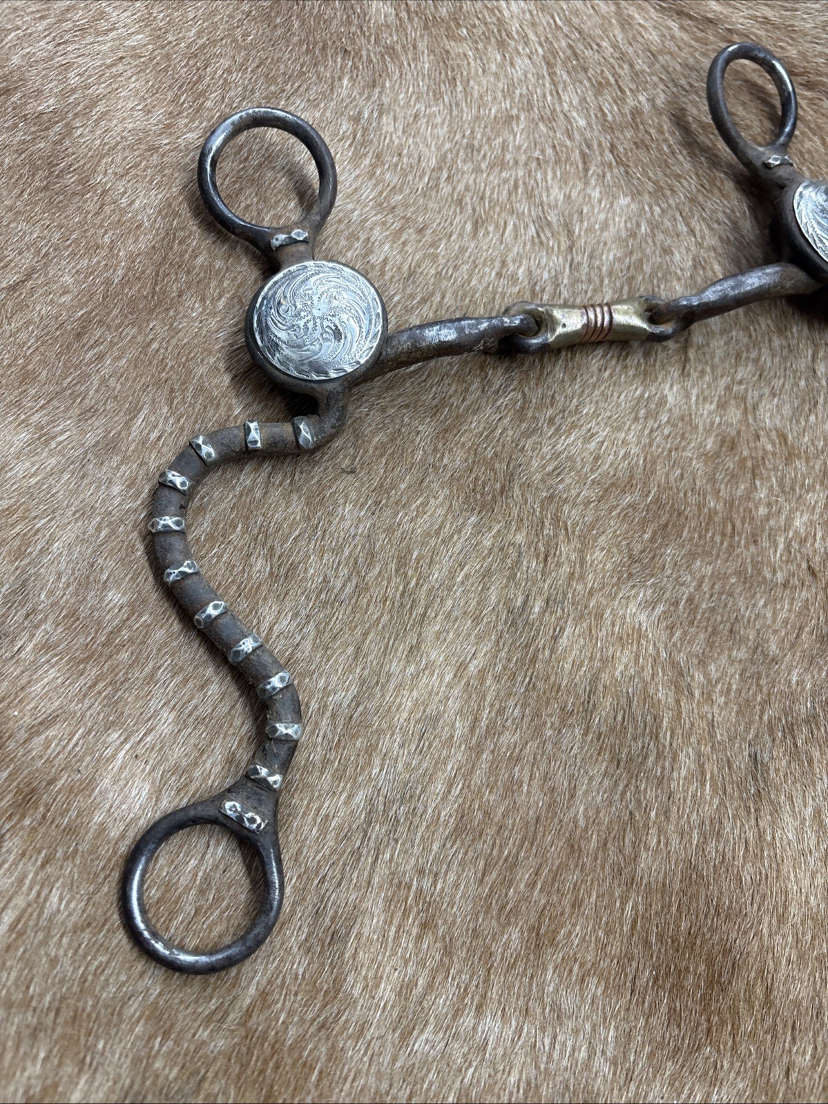 5” Older Dutton Bit With Silver Accents
