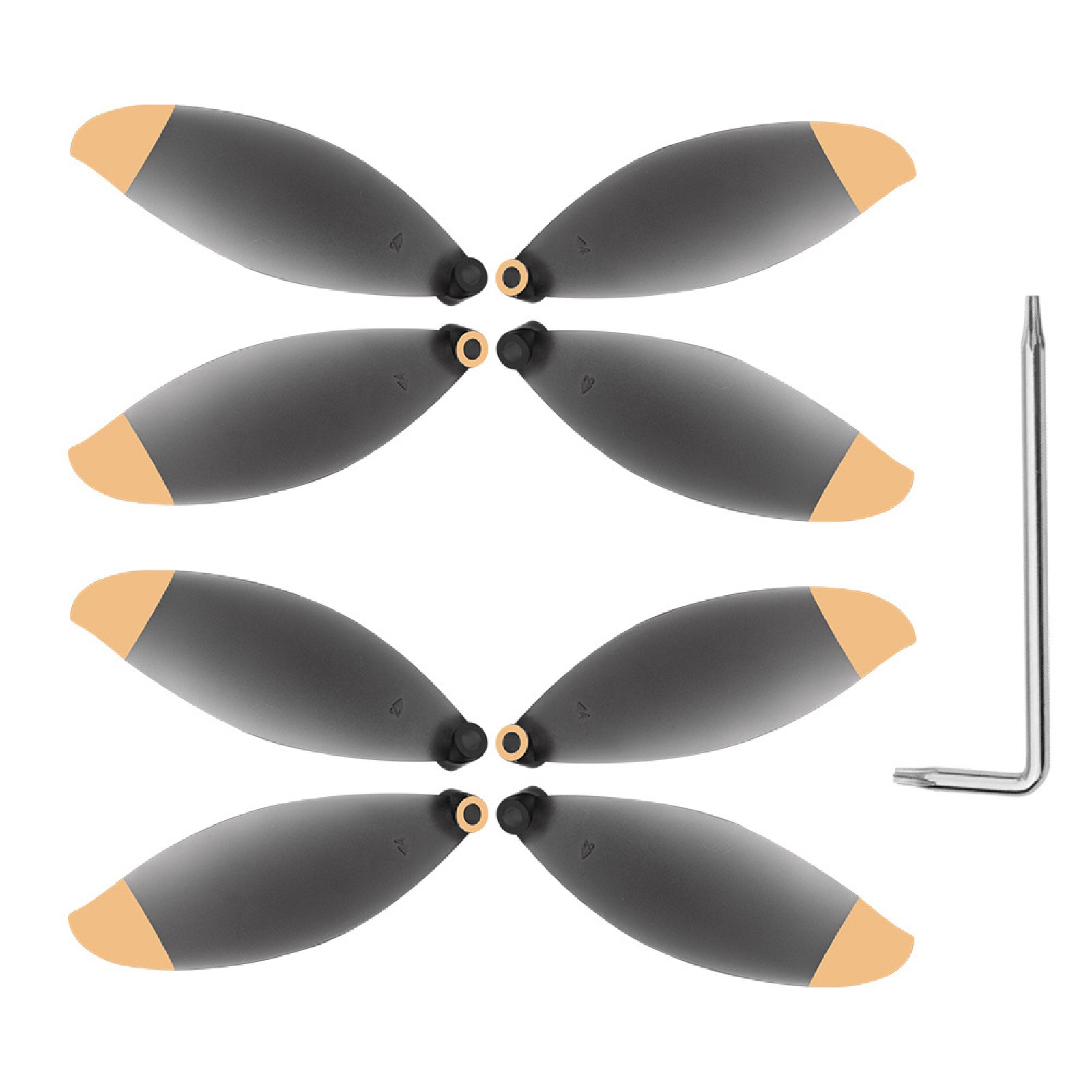 8* Quick Release Propellers CCW CW Props With Wrench For Parrot Anafi Drone l