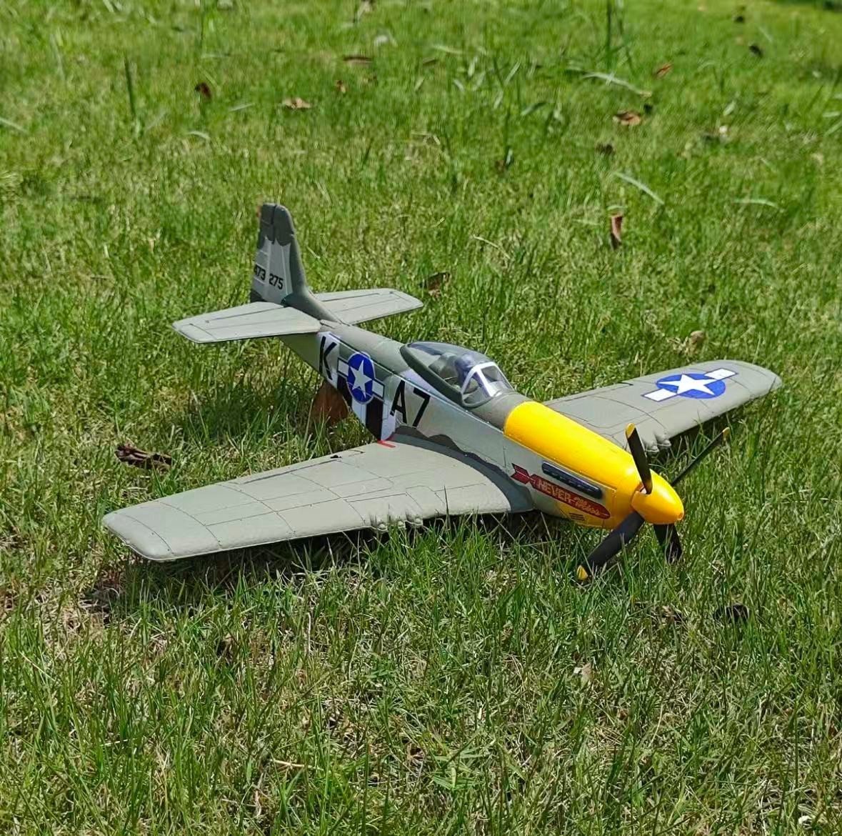 Volantex P51 Mustang 500mm Wingspan RC Plane 2.4G 4CH Brushless RTF