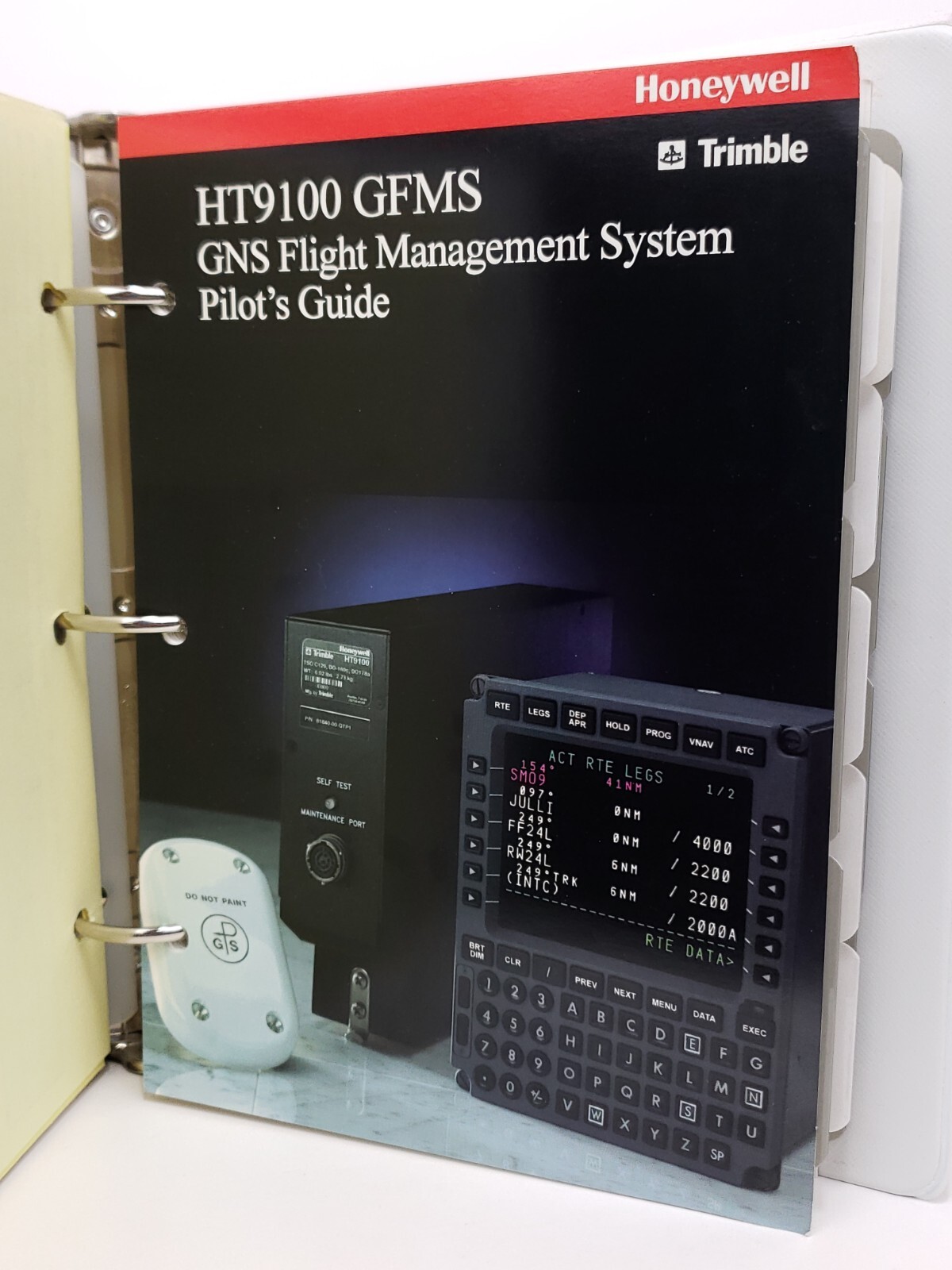 Honeywell Trimble HT9100 GNSS Navigation Management System Pilot's Guide