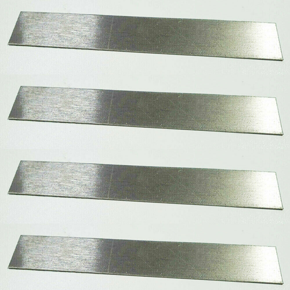 4PCS Pure Nickel Anode 6" x 1" Plating Bright Nickel Jewelry Rectifier US
