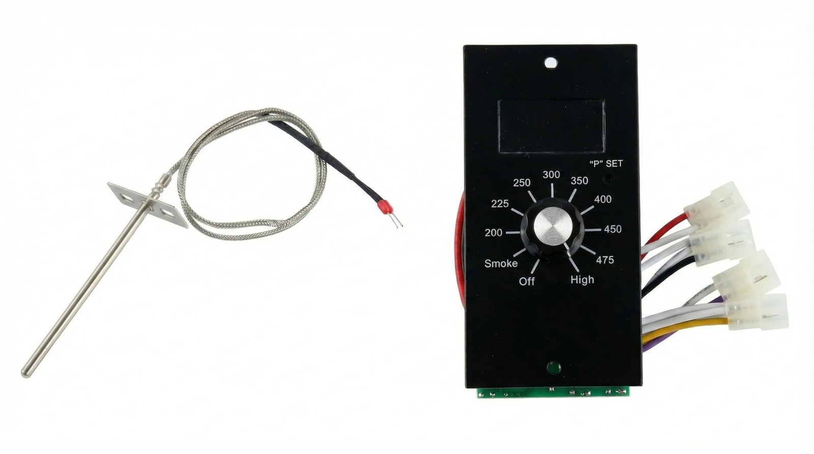 Digital Pro Controller, Replacement Thermostat Kit Parts for Pit Boss Wood Pe...