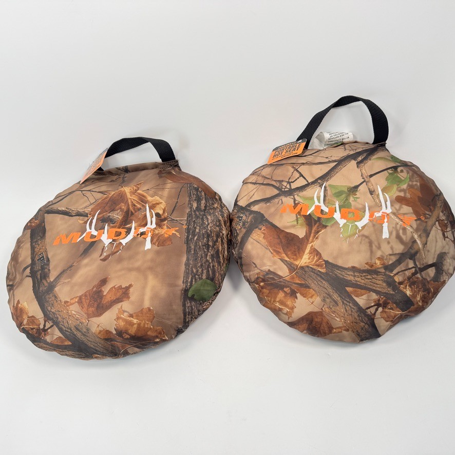 1 Pair - MUDDY Archery Stand Seat Cushions Durable Lightweight New w/ Tags