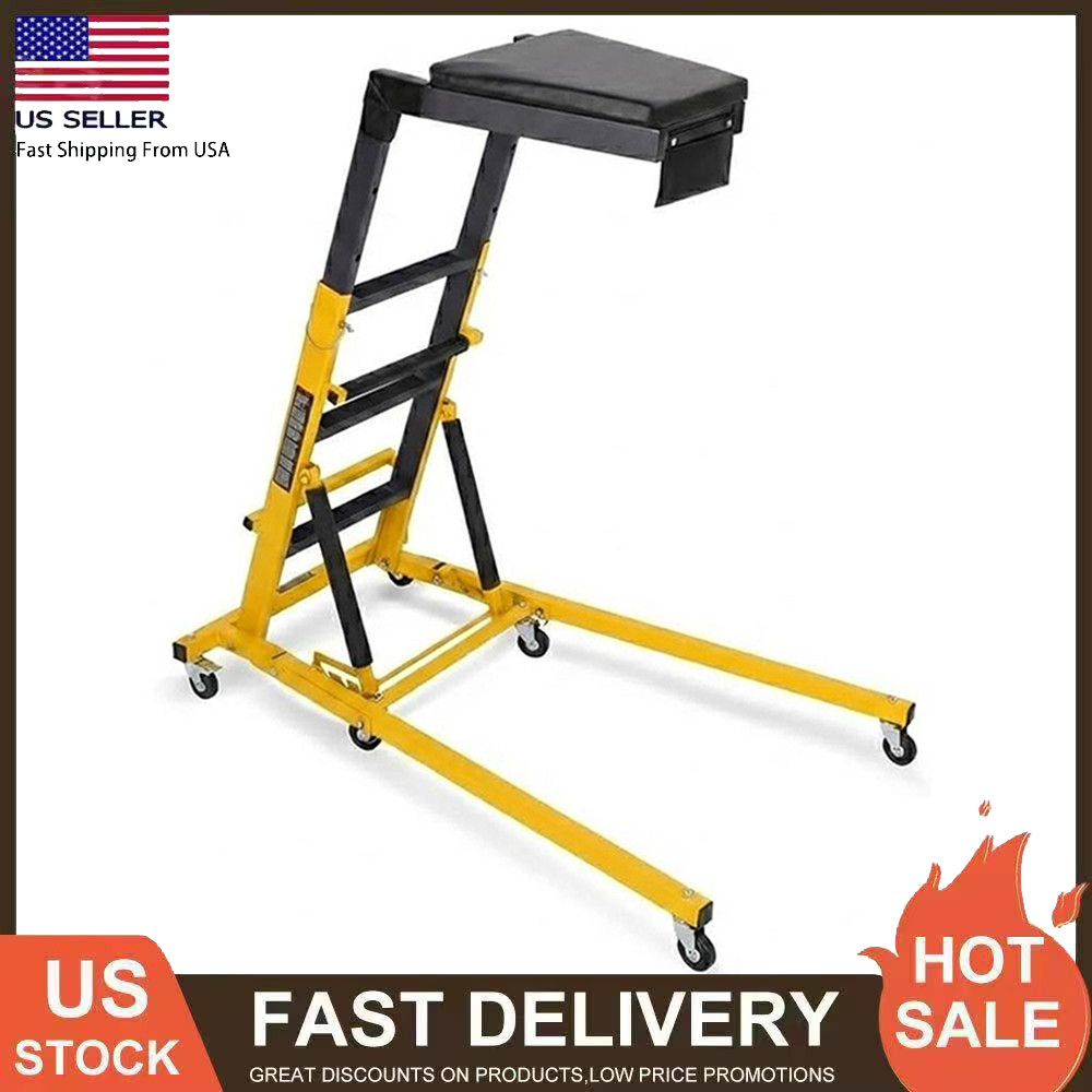 Automotive Creeper Engine Topside Creeper Adjustable Height 49.21"-68.89" 400Lbs