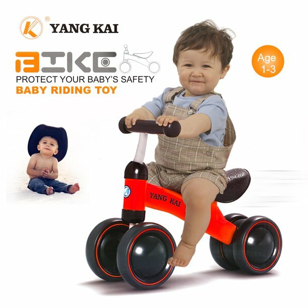 Carevas Yang Kai Baby Balance Bike Learn to Walk No Foot Pedal Riding Toy