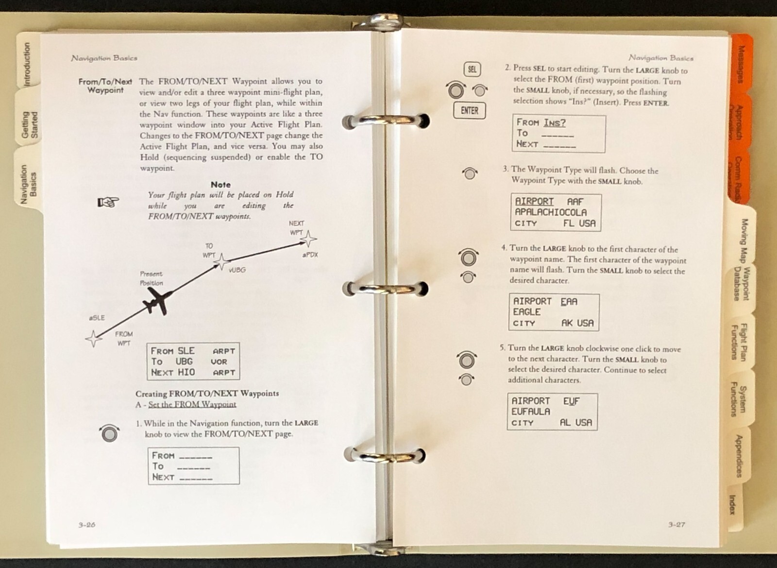 2001 UPS Aviation Technologies Apollo GX Users Guide Models 50 55 60 65 Receiver