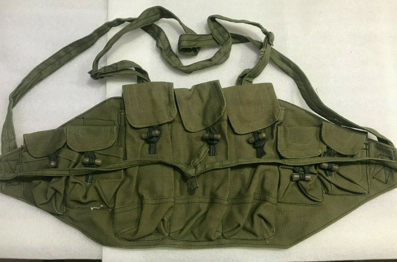 Albanian Army military Chest Rig cartridge holder-second variant-2004-63x24cm