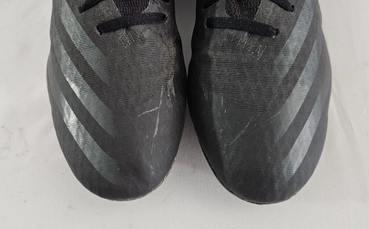 ADIDAS X GHOSTED.3 FG Soccer Cleats Mens Size 12 M BLACK-GREY