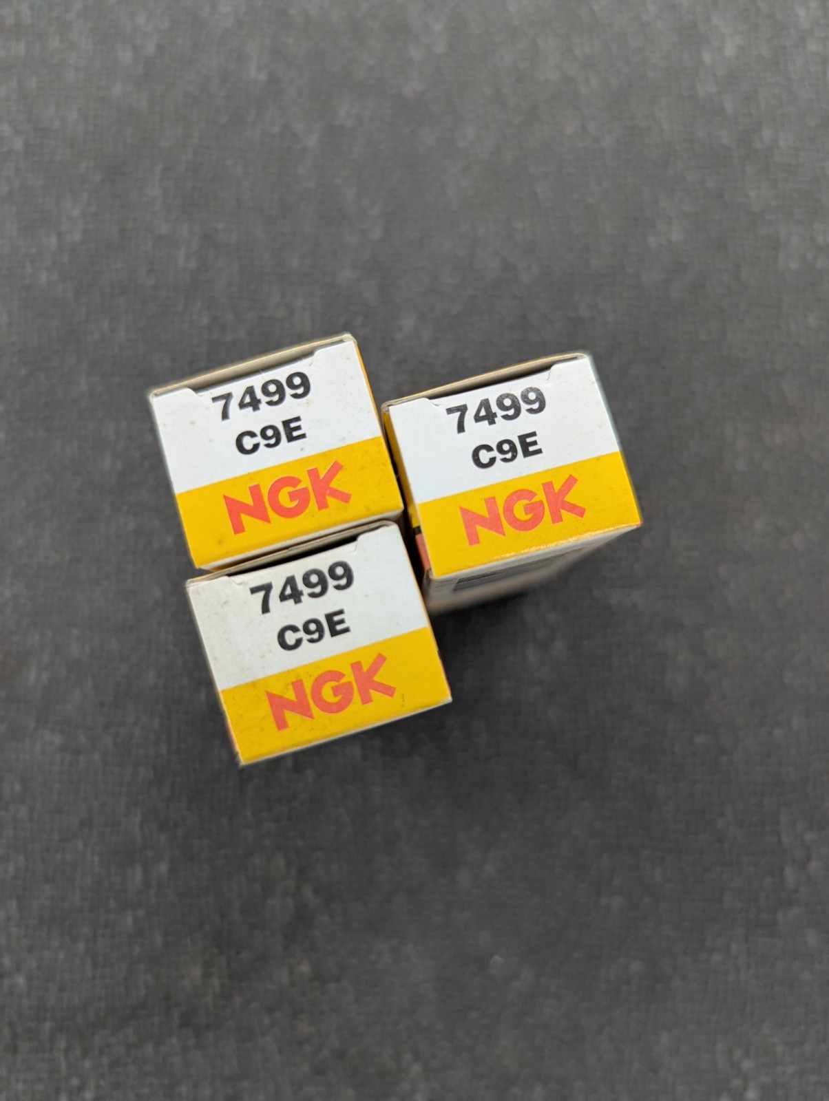 NGK Spark Plugs 7499 C9E (Comes in set of 3)