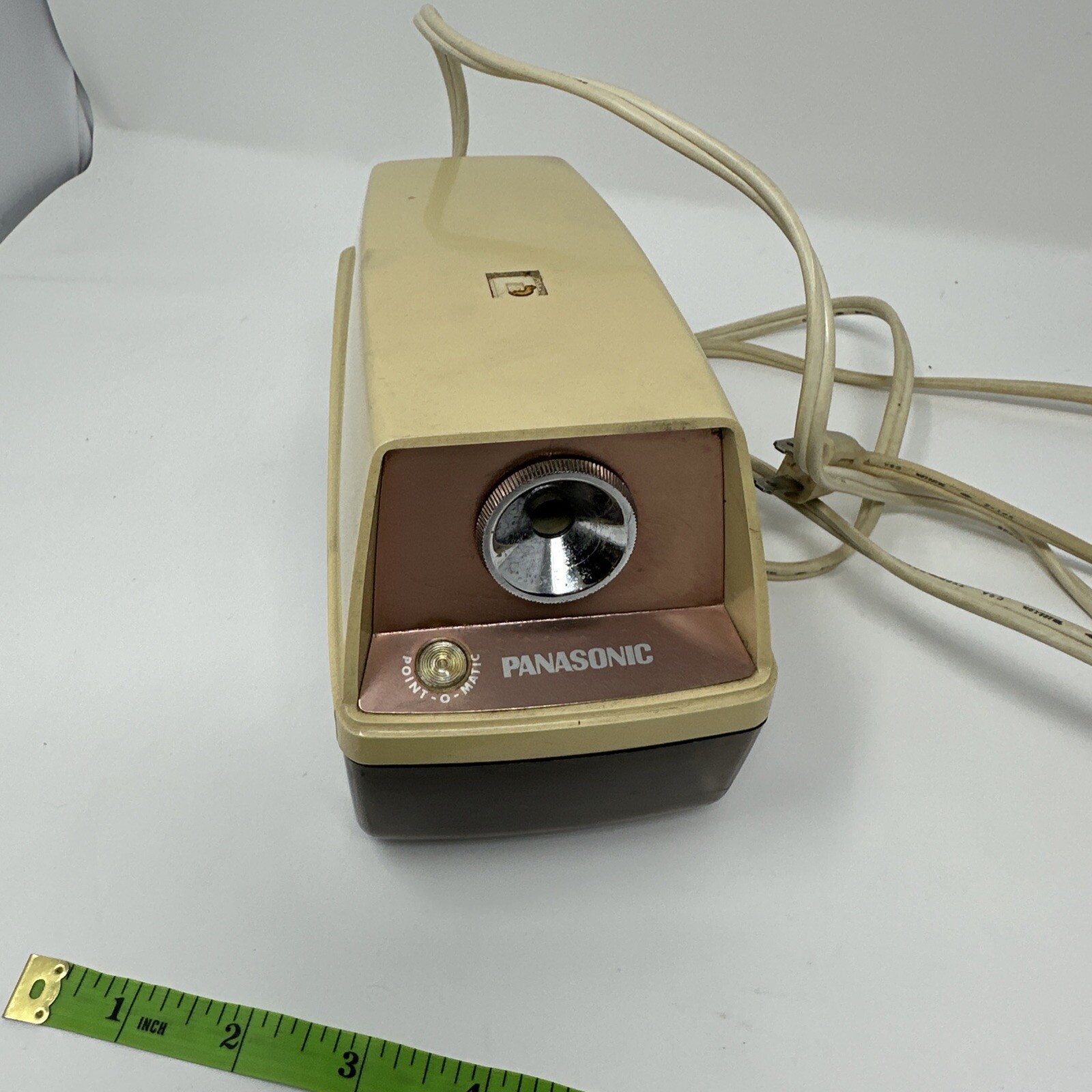 PANASONIC Electric Pencil Sharpener Model No. KP-8A TESTED Made in Japan