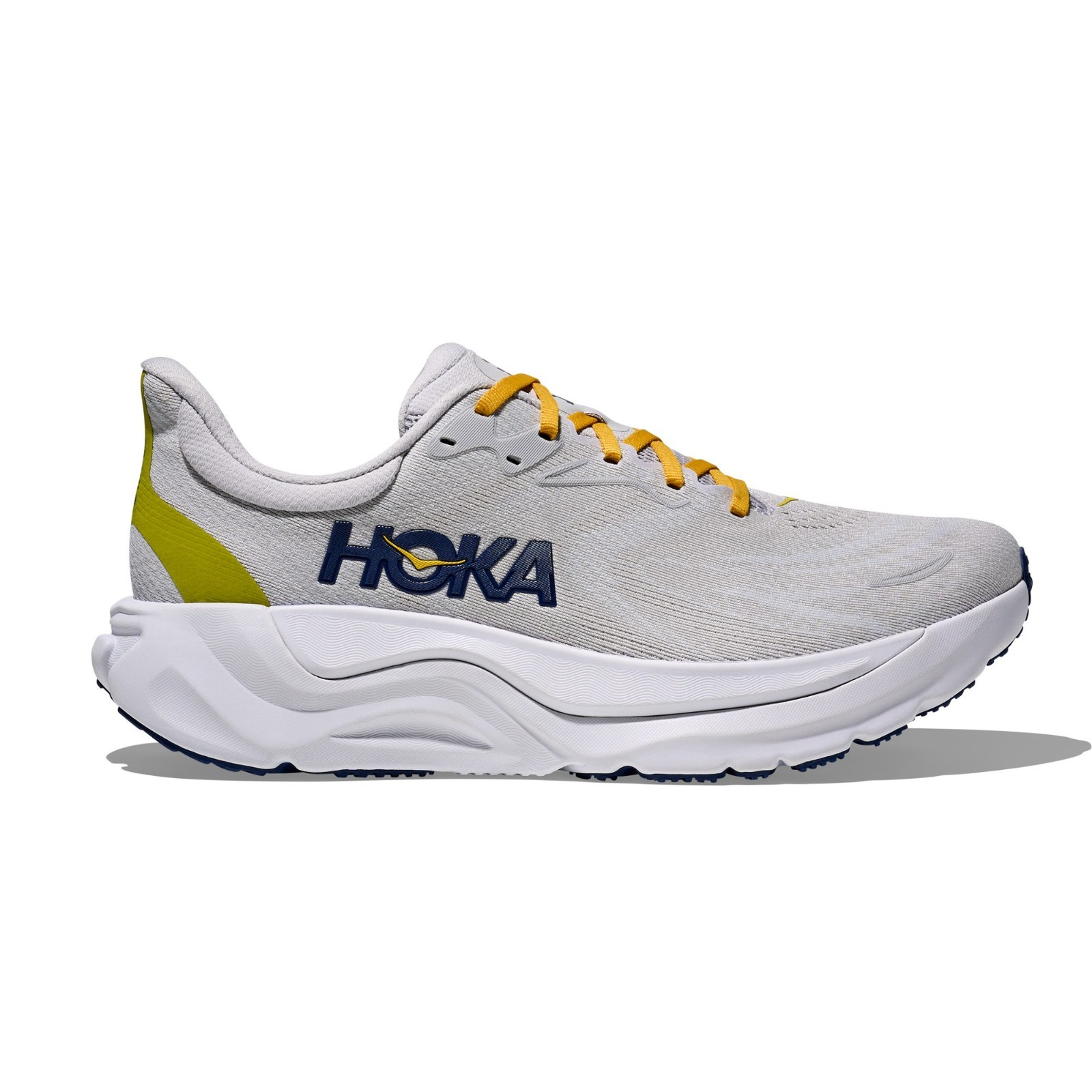 Men's HOKA Arahi 8 Road-Running Shoes Stardust/Cosmic Grey NWB