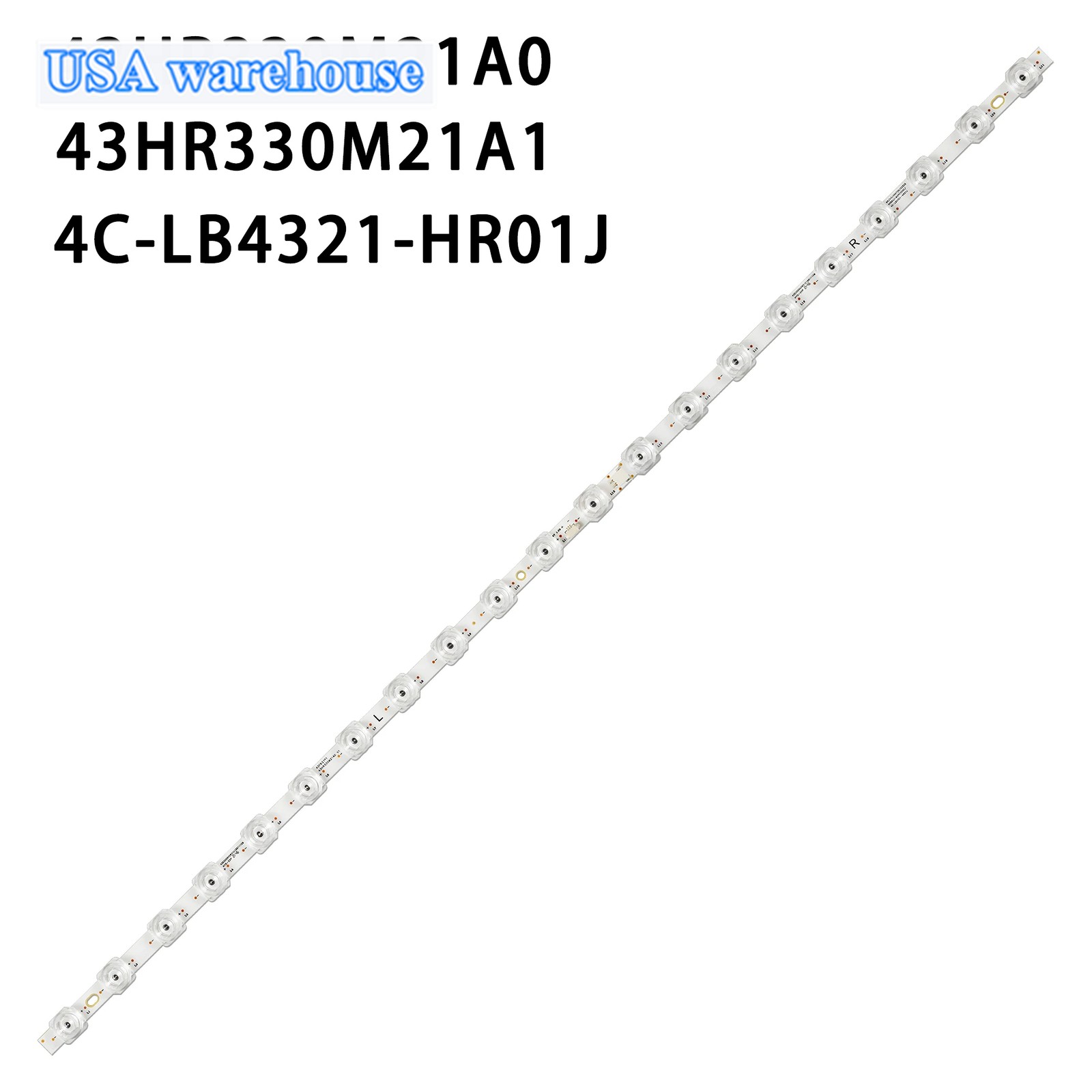 LED strip (6V) For TCL 4C-LB4321-HR01J 43S434 43S431 43S433 43S435 43HR330M21A0