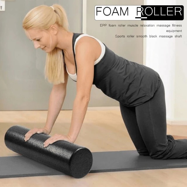 Yoga Column for Gym Fitness Pilates Foam Roller Massage Roller Body Exercise