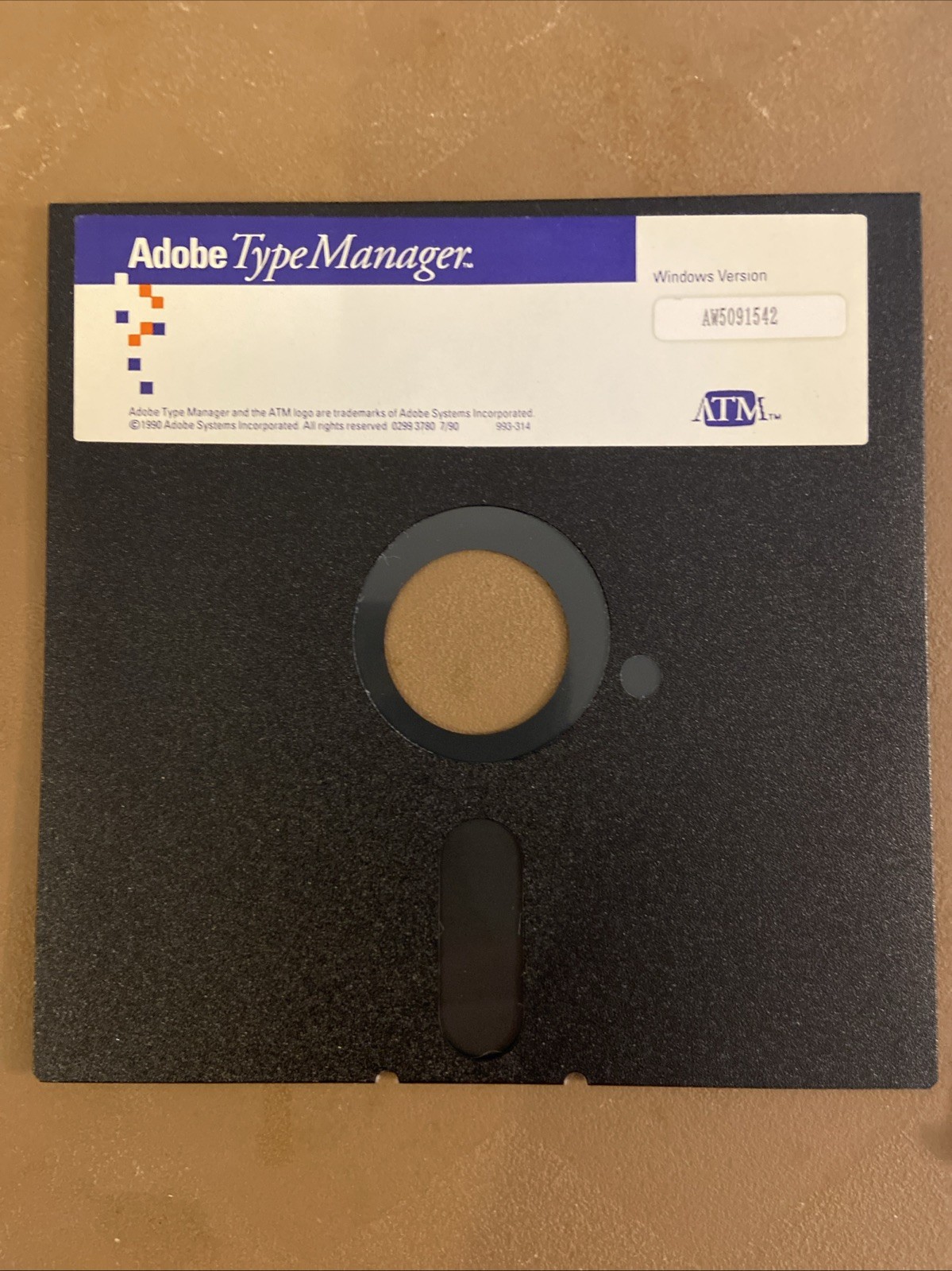 Adobe Type Manager for Windows Media 1990