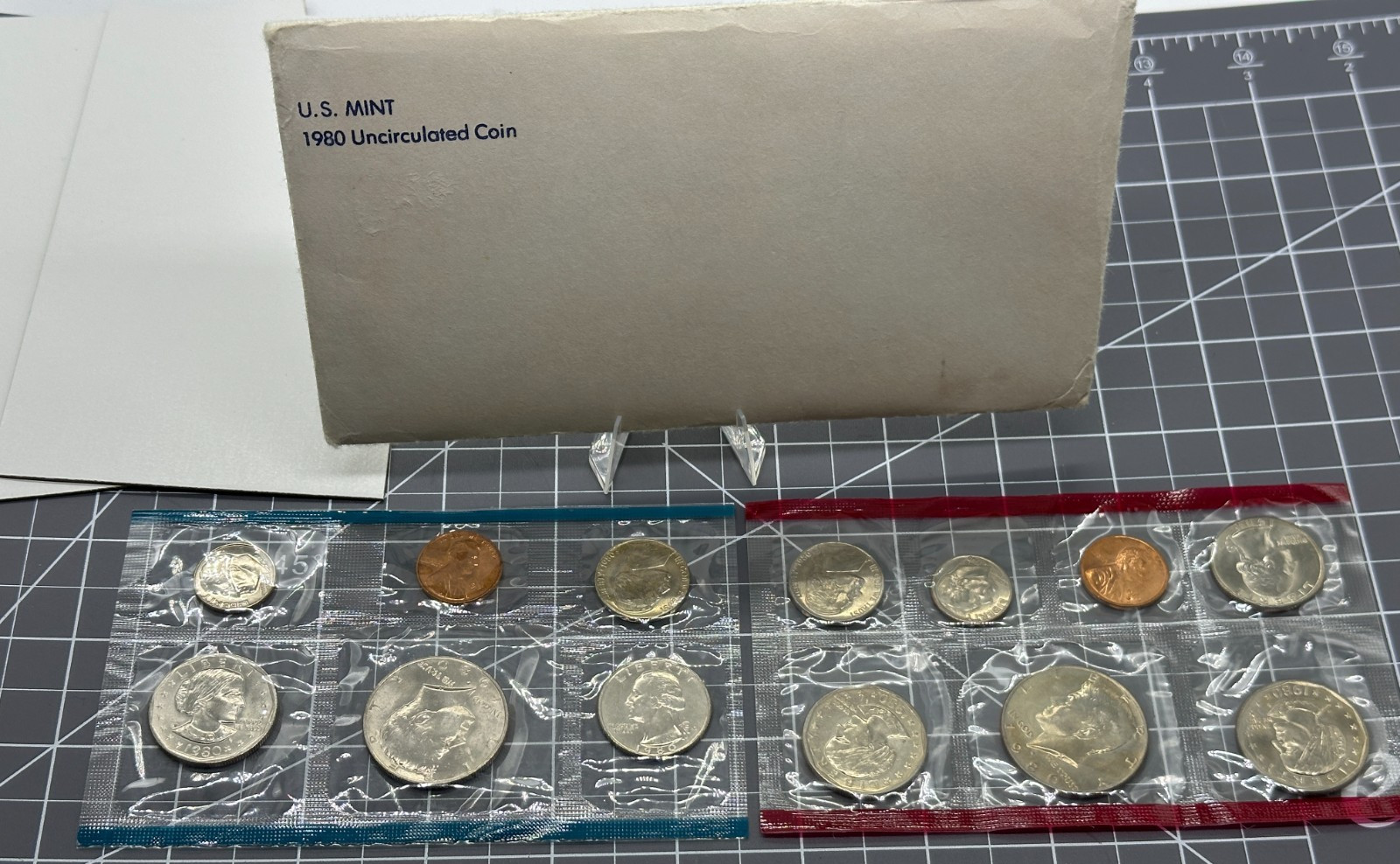 1980 Clad U.S. Mint Uncirculated Set - Original Government Packaging OGP