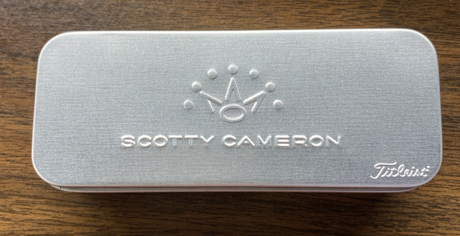 RARE New Scotty Cameron Titleist Golf Divot Repair Tool GEOMETRIC PATTERN VERSIO